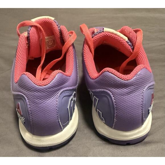 Reebok CF74 CrossFit Girls Purple Pink WorkOut Shoes Ladies Size 4 Excellent - Picture 5 of 7